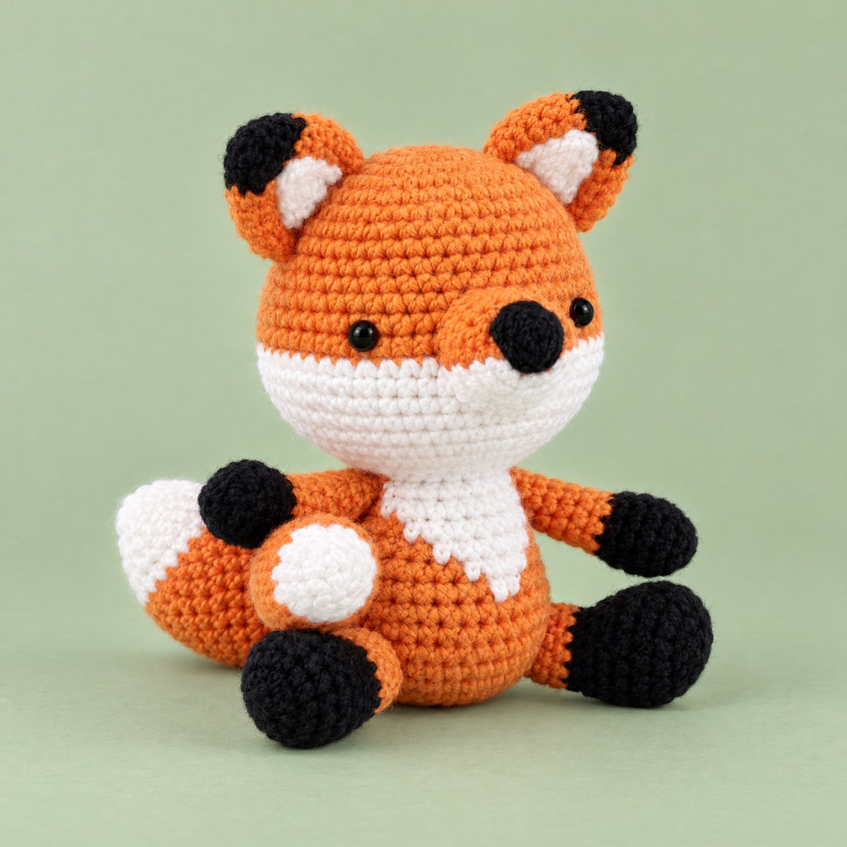Le renard, de face